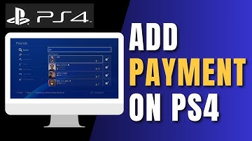 How To Add Payment Method On PS4 !