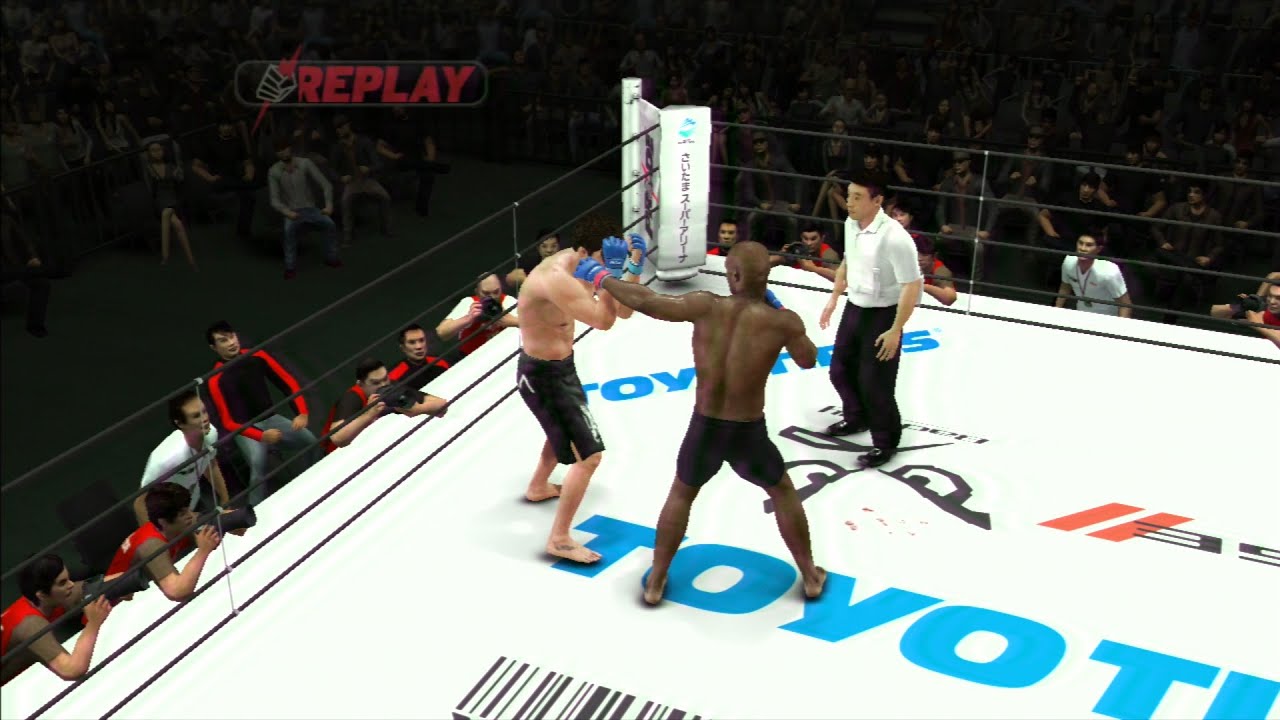 UFC Undisputed 3 PS3 - Anderson Silva VS Vitor Belfort Rematch (PRIDE MODE)