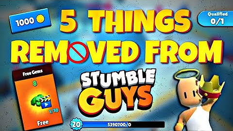 5 Things Removed from Stumble Guys | Stumble Guys #stumbleguys #reyjugaming #stumbleguyshighlights