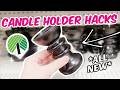 You'll never look at Dollar Tree Candle Holders the same way again! (genius hacks to try ASAP)