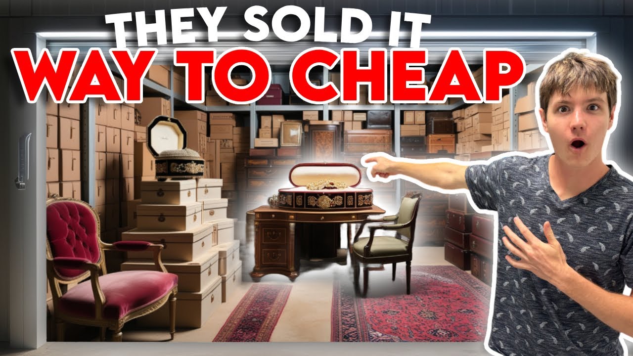 THEY SOLD IT TOO CHEAP!! I Bought A $150 Abandoned Storage Unit!!