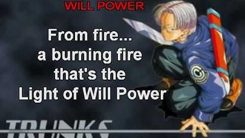 DBZ Hikari no Will Power Subbed- Trunks