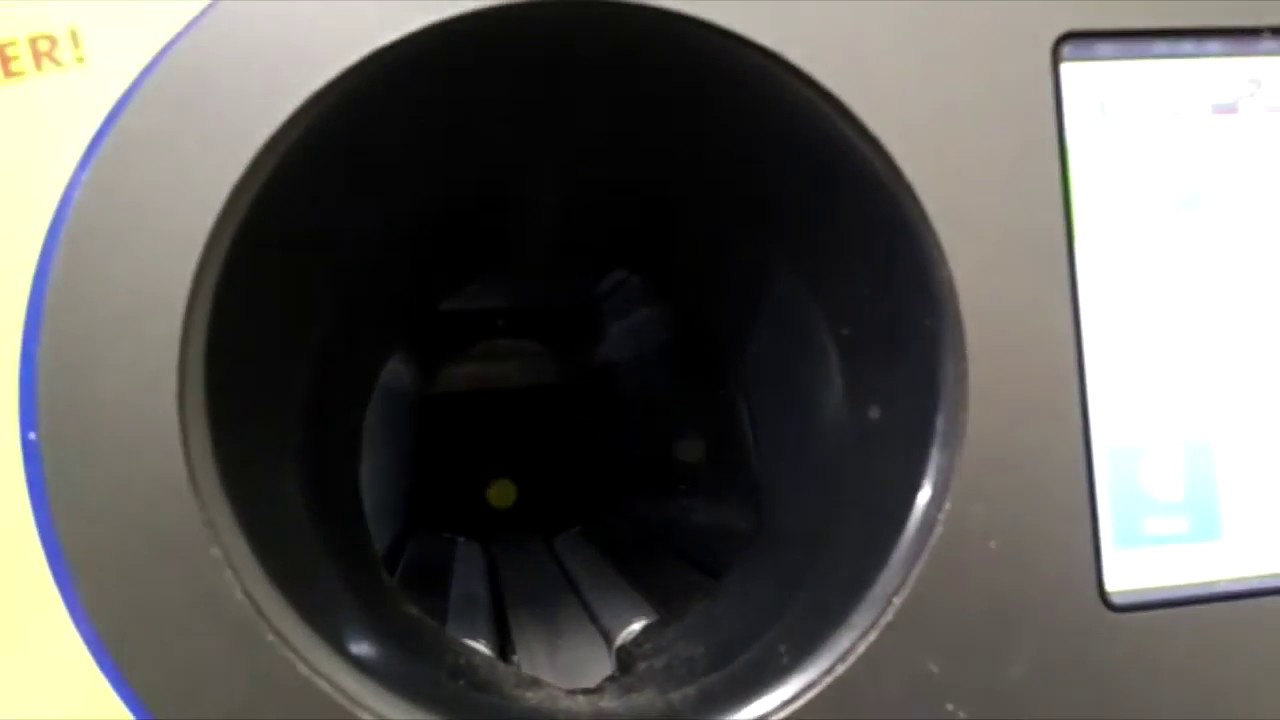 Wie man Pfandautomat benutzt.