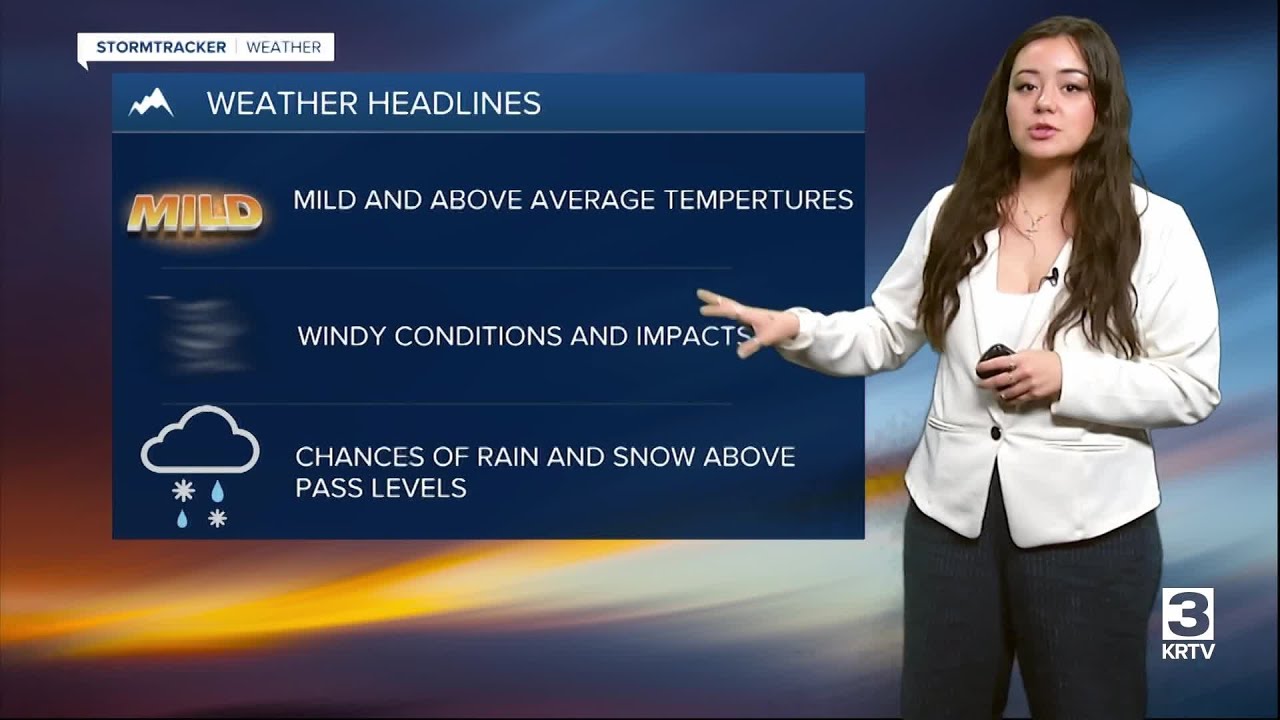 More mild and windy conditions ahead - YouTube