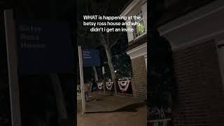 absolute rager at the betsy ross house.