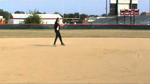 Chelsea Raker Softball skills video