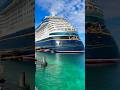 Disney cruise ship at Castaway Cay Bahamas #viral #shorts #youtubeshorts #travel #trending #reels