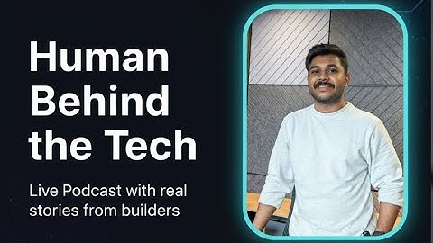 Human Behind the Tech #1 | Building GitHub Wrapped, Open Source & Community | ft. Aftab S