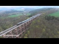 Schnellste Dampflok der Welt auf größter Ziegelsteinbrücke der Welt