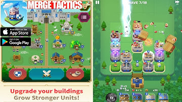 Merge Tactics: Kingdom Defense - Gameplay | Mobile Game