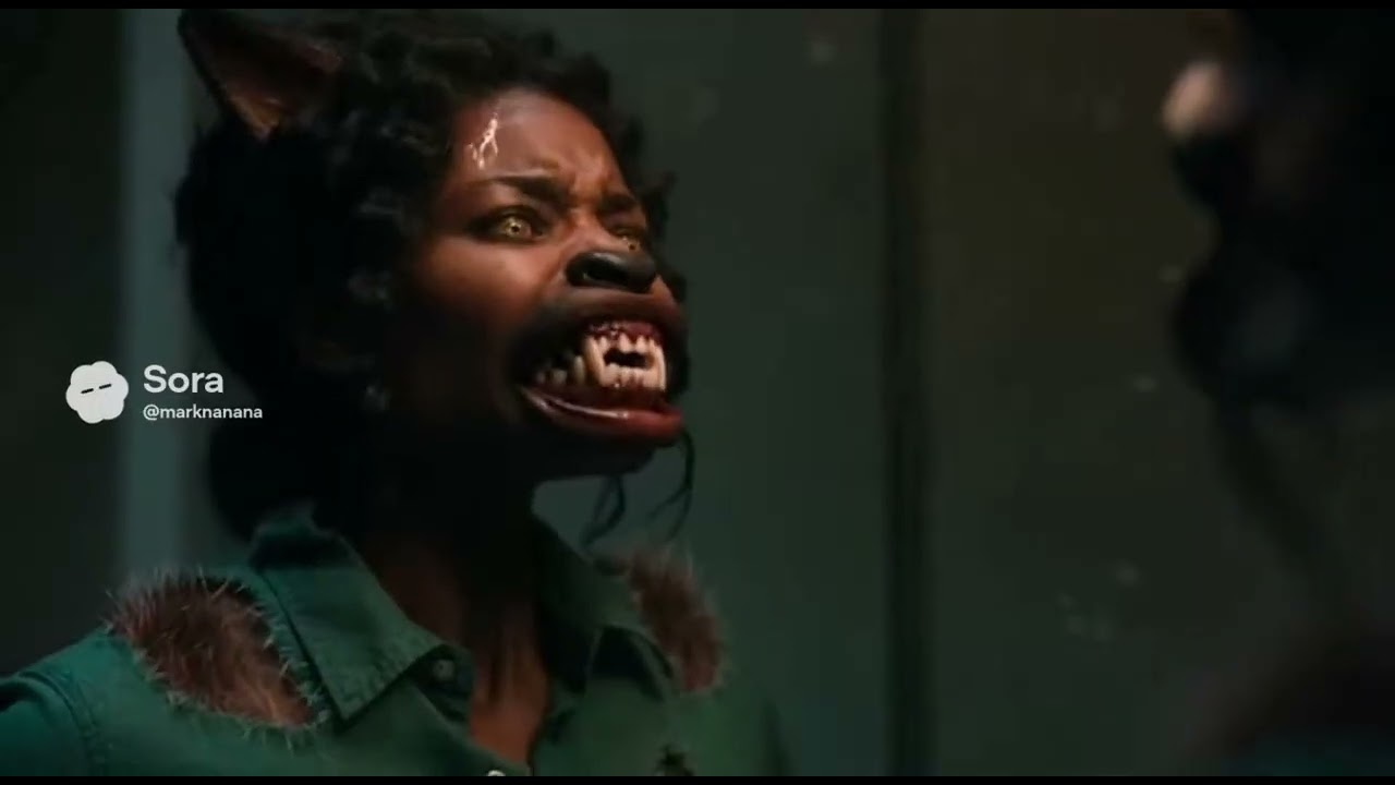 AI Female Werewolf Transformation 