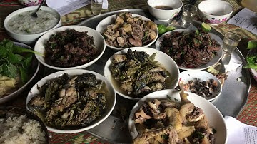 Tết Láu Kha của người Thái xã Bát Mọt, huyện Thường Xuân, Thanh Hoá