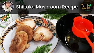How to cook shiitake mushrooms | healthy mushroom recipes recipe