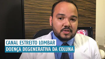 O que é uma doença degenerativa na coluna?