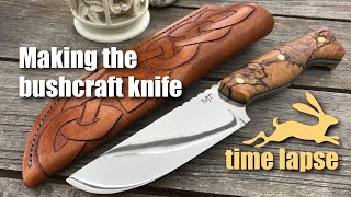 Making the bushcraft knife (complete build)