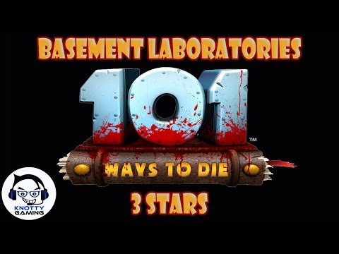 101 Ways to Die - Basement Laboratories (ALL LEVELS 3 STARS) Walkthrough