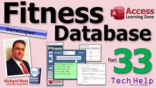 Microsoft Access Fitness Database Part 33:  Calculating Required Weight Plates Algorithm