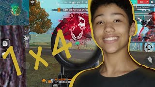 FREE FIRE  Será que ganhei essa partida!!  Partida CS ranked