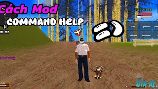Cách Mod Command Help | GTA AE PRO | SA-MP