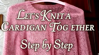 Download lagu 📌Healthy Knitting🧶Easy Cardigan Tutorial | Step-by-Step Knitting with Alize 