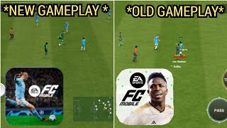 FC MOBILE NEW GAMEPLAY VS FC MOBILE OLD GAMEPLAY! #fifamobile