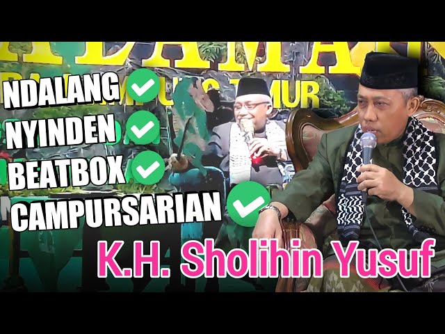 PENGAJIAN JAWA CAMPURSARI LUCU KYAI NDALANG || KH. Sholihin Yusuf Surabaya live Ponpes Darussalamah class=