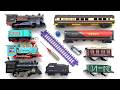 Unboxing Dan Merakit 3 Mainan Kereta Api Uap Asap,Kereta Api Military,Kereta Api Classic - Train Toy