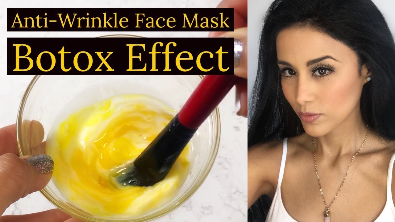 anti aging face mask at home