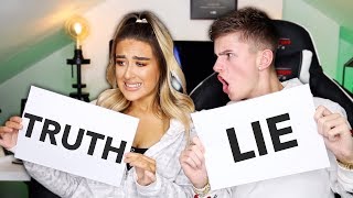 2 TRUTHS 1 LIE WITH MY GIRLFRIEND *EXPOSED*