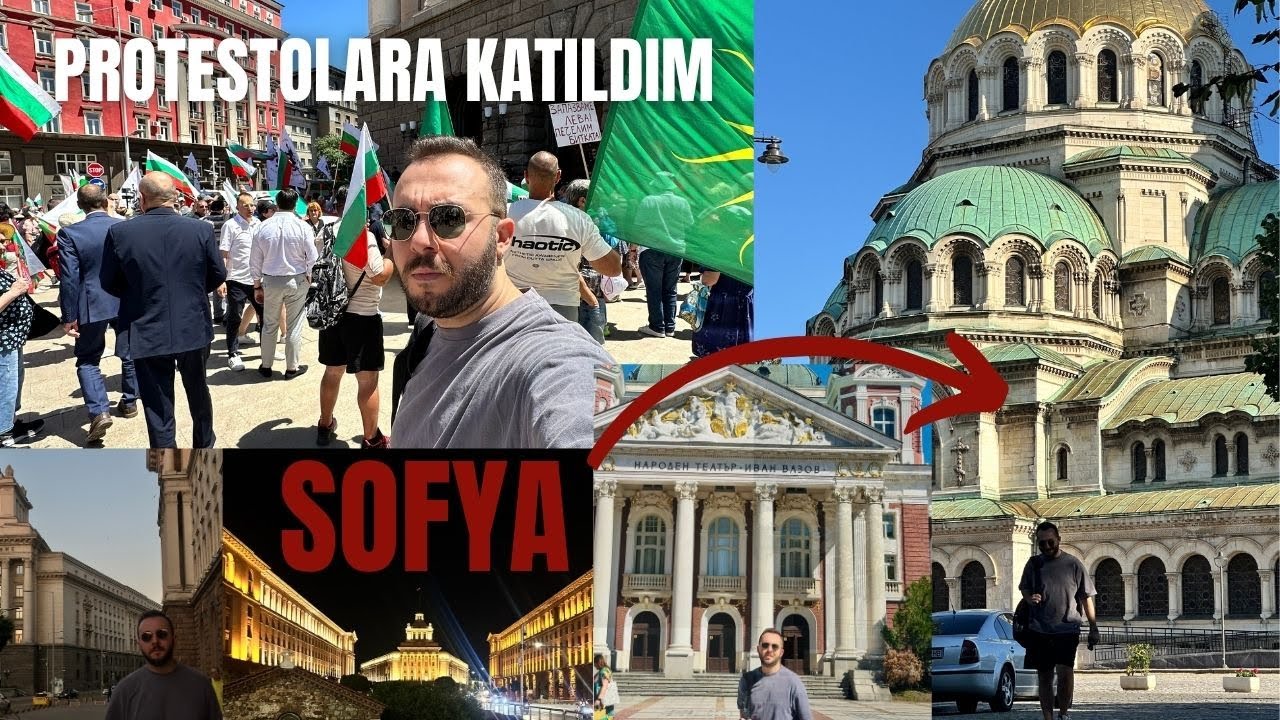 Sofya'da neler yapılır? Sofya gezi rehberi Vlog