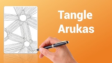 How to draw tangle Arukas