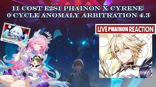 E2S1 Phainon/Cyrene Starcrusher Swarm King: Skaracabaz 0 cycle - 4.3 Anomaly Arbitration