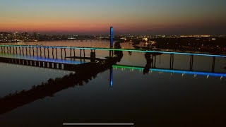 Samuel De Champlain Bridge by Drone 4K