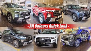 Hyundai Creta 2024 All Colours Quick Walkaround Look All 6 Colours