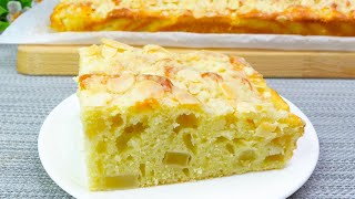 Apfelkuchen🍎 schmilzt in deinem Mund  Einfaches und leckeres Rezept in 10 Minuten!