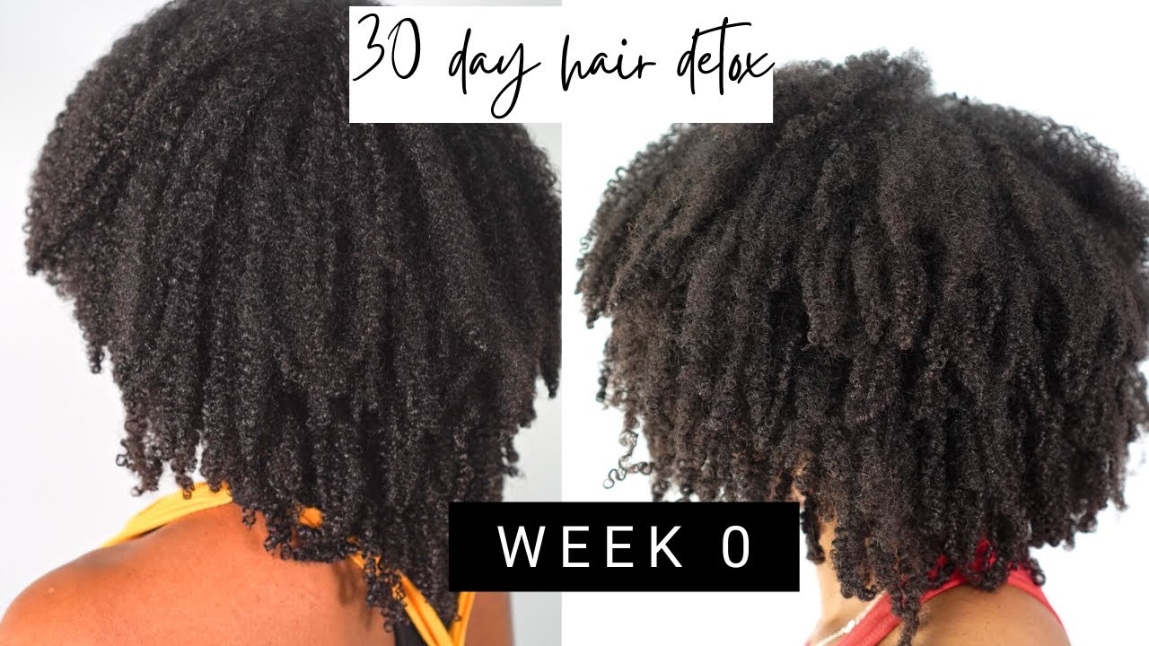 30 day hair detox | Week 0| No Raw Oil, No Raw Butter| Natural hair
