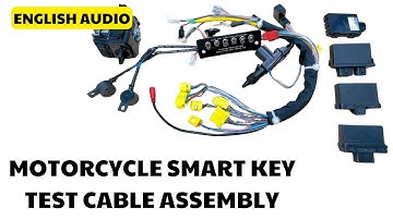 SMART KEY TEST CABLE ASSEMBLY FOR MOTORCYCLES