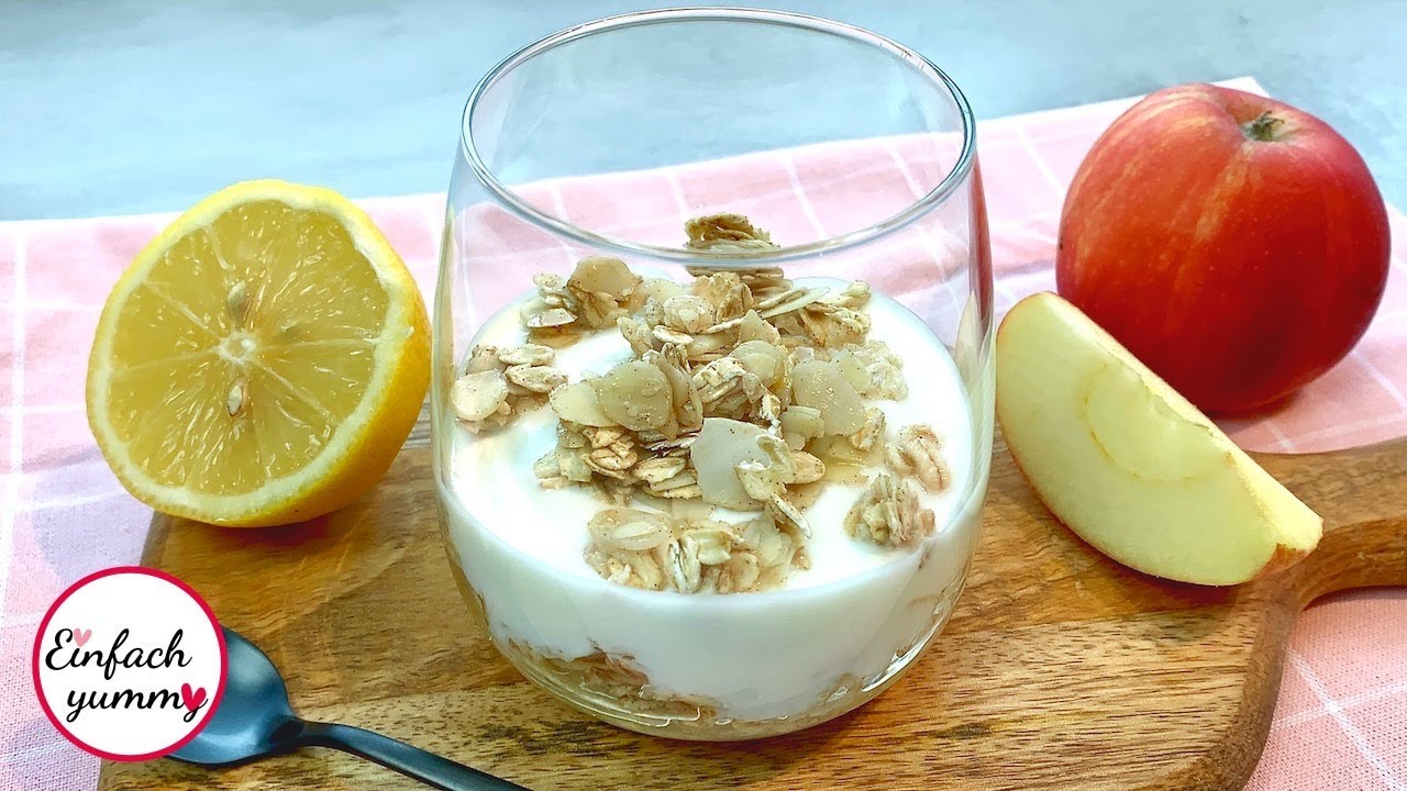 Apfelmus Joghurt Dessert 🍎🍏 leicht & fruchtig Thermomix® TM5/TM6