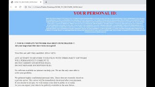 Famous Newnet ransomware. Guide to decrypt .newnet files. Wealth
