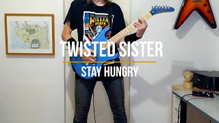 Twisted Sister  -  Stay Hungry   (Rhythm Guitar Cover) 70