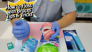 How to Floss with Braces Video [Full Video]
