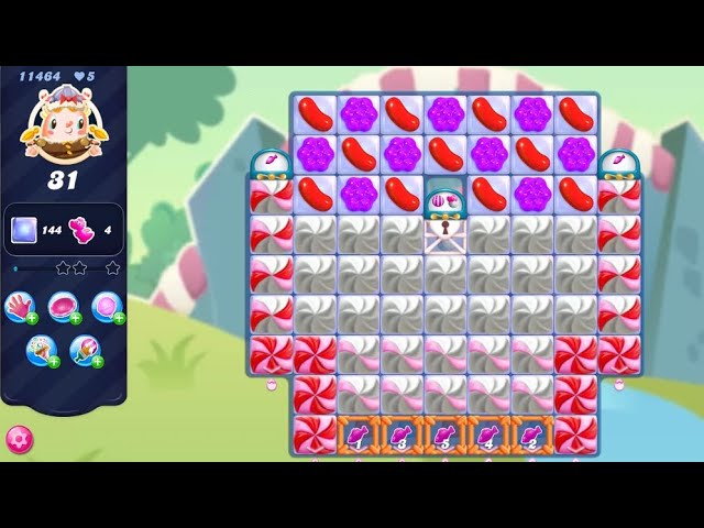 Candy Crush Saga Level 11464 No Boosters - YouTube
