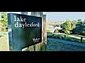 Aerial view - Daylesford - Hepburn Shire - Victoria AUSTRALIA - Day trip or weekend away