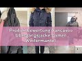 Produktbewertung Vancavoo Übergangsjacke Damen Wintermantel Lang Leichte Jacke mit Kapuze Softshellm