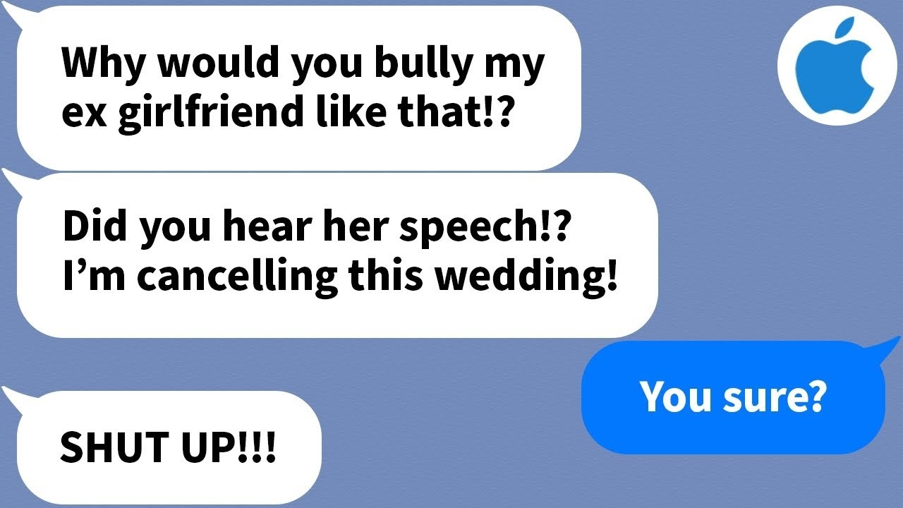 【Apple】My husband's ex-girlfriend makes up horrible stories of me at our wedding, but the truth...
