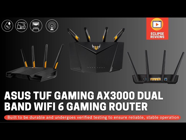 Asus TUF Gaming AX3000 V2 Router Unboxing - The Ultimate Gaming