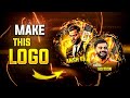 How to make logo for youtube channel  logo toturial  how to make logo  vikash editz