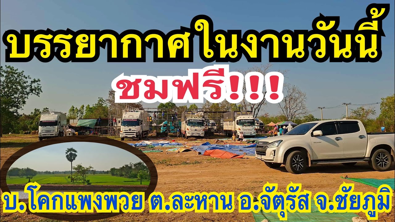 บรรยากาศในงานวันนี้ สุดยอดเจ้าภาพให้ชมพรี #สาวน้อยเพชรบ้านแพง