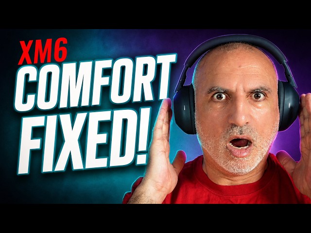 Sony WH‑1000 XM6 Comfort FIXED! Wicked XL Earpads Transform the