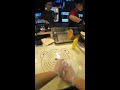 Street Food POV | Real-Time Fried Flatbread Prep | Ambient Sounds Only